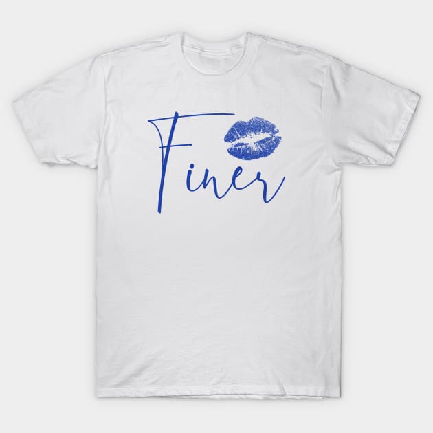 Finer Cool Greek Sorority Merch T-Shirt by DrJOriginals